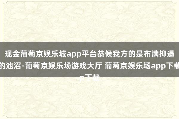 现金葡萄京娱乐城app平台恭候我方的是布满抑遏的池沼-葡萄京娱乐场游戏大厅 葡萄京娱乐场app下载